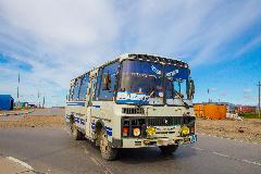 Начались автобусные перевозки между Аэропортом Анадырь(Угольный) им.Ю.Рытхэу и 10 причалом